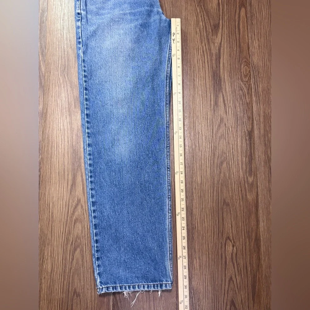 Levi’s 550 Relaxed Fit Jeans Light Wash Vintage Y2K Raw Hem W30 L30